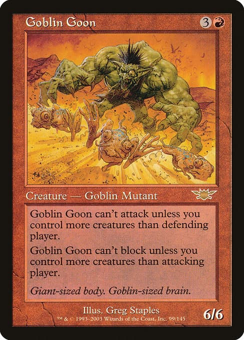 Goblin Goon from Legions (Rare)