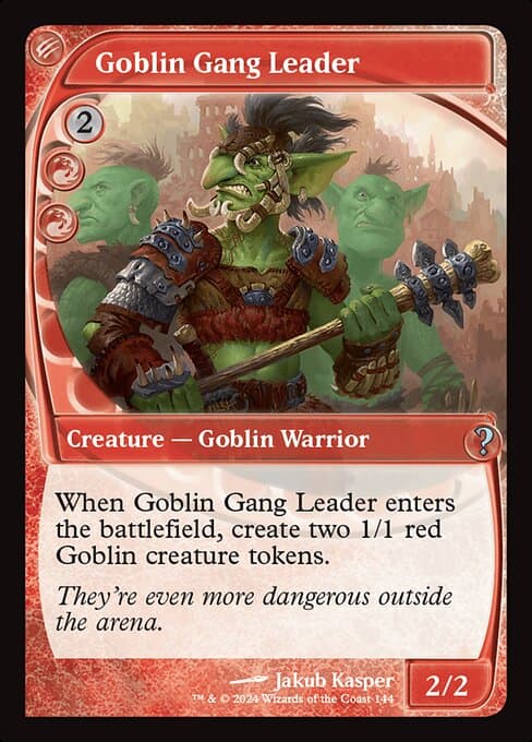 Goblin Gang Leader (Uncommon)