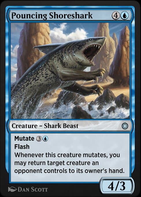 Pouncing Shoreshark from Alchemy Horizons: Baldur's Gate (Uncommon)