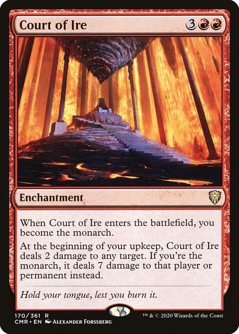Court of Ire from Commander Legends (Rare)
