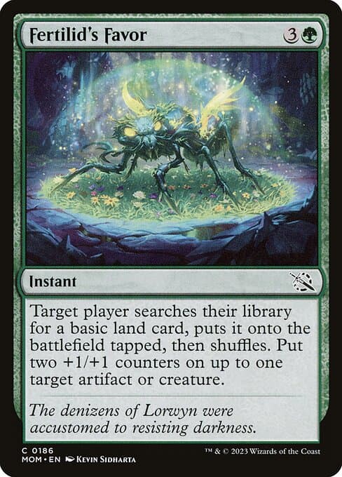 Fertilid's Favor (Common)