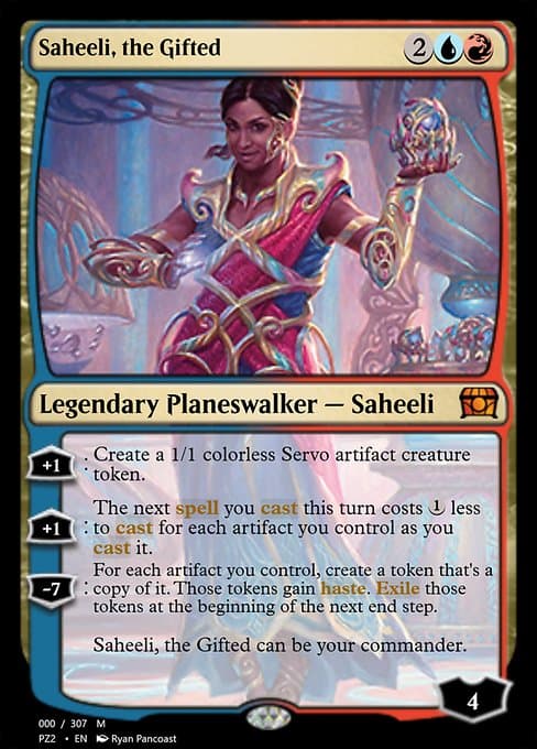 Saheeli, the Gifted from Treasure Chest (Mythic)