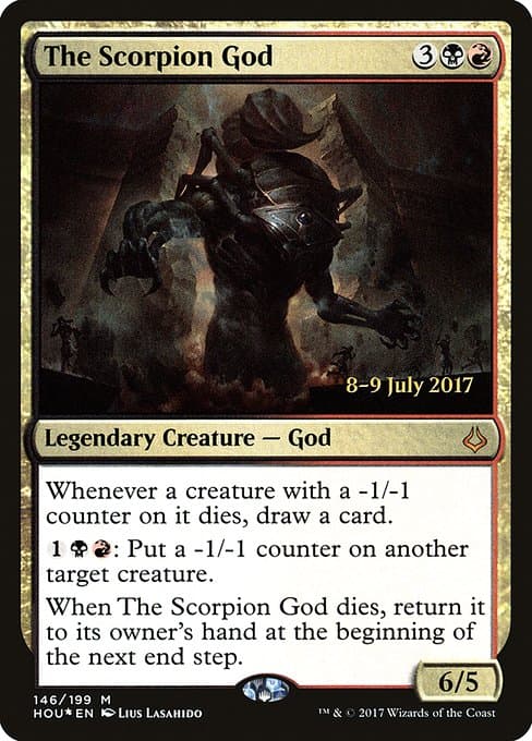 The Scorpion God from Hour of Devastation Promos (Mythic)