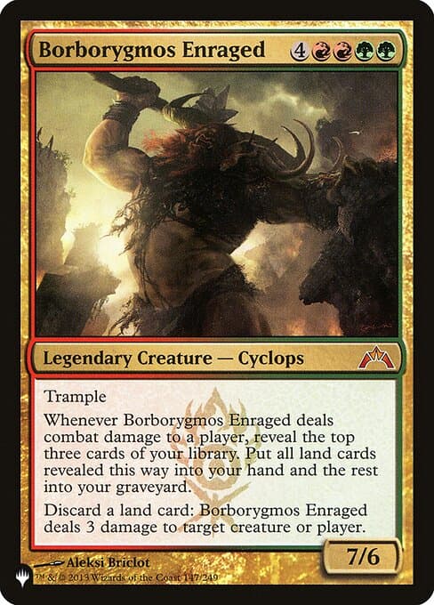 Borborygmos Enraged from The List (Mythic)