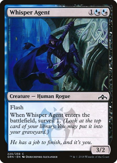 Whisper Agent from Guilds of Ravnica (Common)