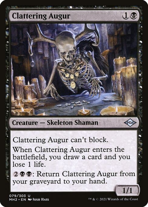 Clattering Augur from Modern Horizons 2 (Uncommon)