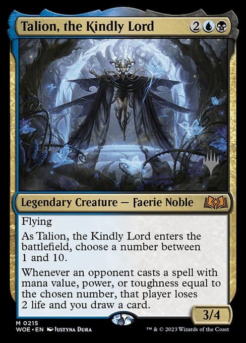 Talion, the Kindly Lord from Wilds of Eldraine Promos (Mythic)