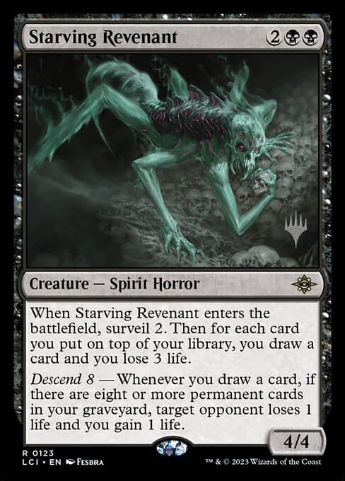 Starving Revenant from The Lost Caverns of Ixalan Promos (Rare)