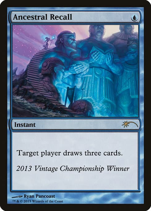 Ancestral Recall (Rare)
