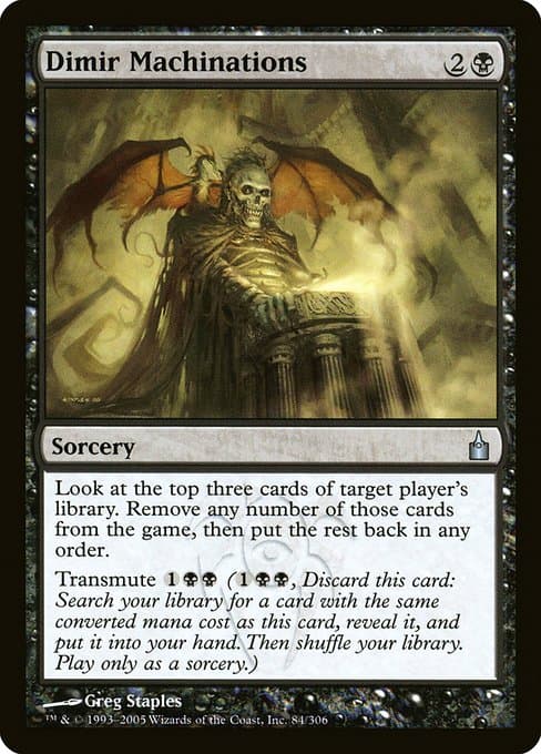 Dimir Machinations from Ravnica: City of Guilds (Uncommon)