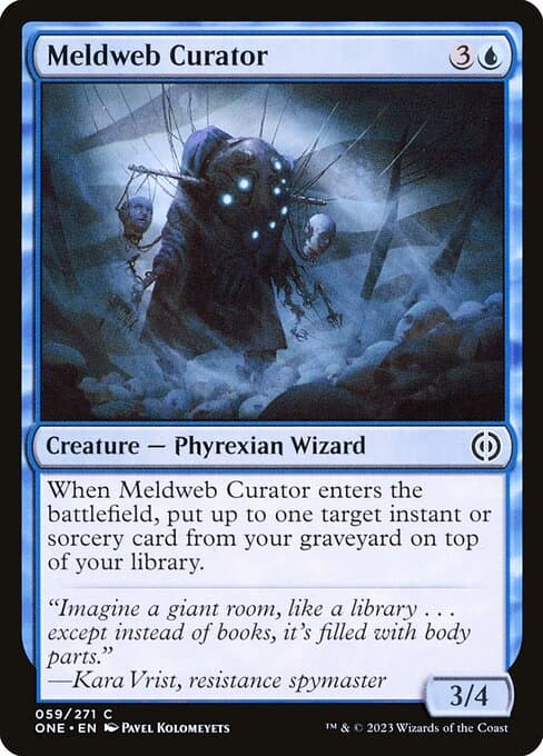 Meldweb Curator from Phyrexia: All Will Be One (Common)