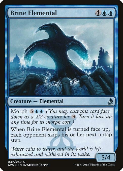 Brine Elemental from Masters 25 (Uncommon)