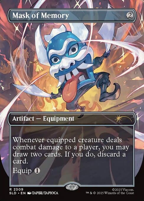 Mask of Memory from Secret Lair Drop (Rare)