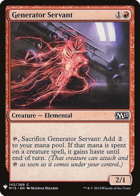 Generator Servant from The List (Common)