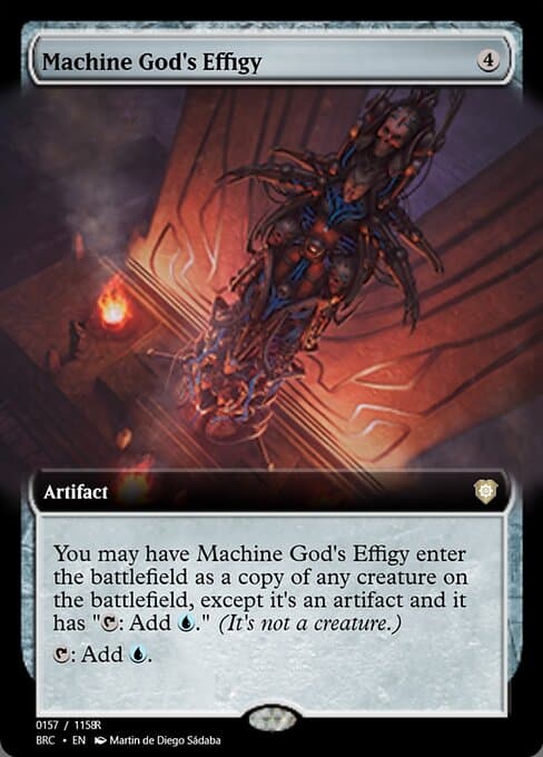 Machine God's Effigy from Magic Online Promos (Rare)