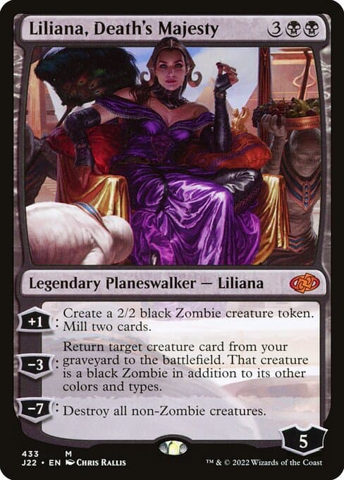 Liliana, Death's Majesty from Jumpstart 2022 (Mythic)