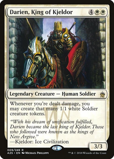 Darien, King of Kjeldor from Masters 25 (Rare)