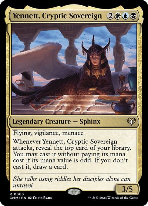 Yennett, Cryptic Sovereign (Rare)