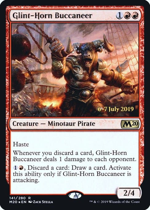 Glint-Horn Buccaneer from Core Set 2020 Promos (Rare)