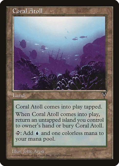 Coral Atoll from Visions (Uncommon)