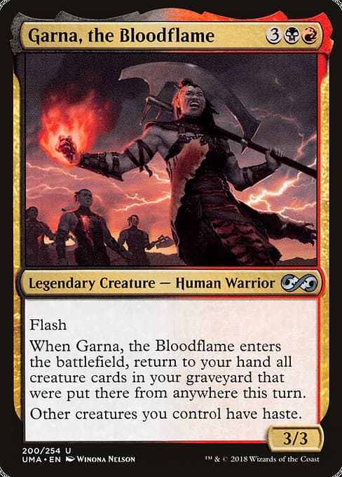 Garna, the Bloodflame from Ultimate Masters (Uncommon)