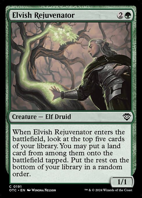 Elvish Rejuvenator from Outlaws of Thunder Junction Commander (Common)