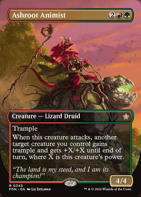 Ashroot Animist from Foundations (Rare)