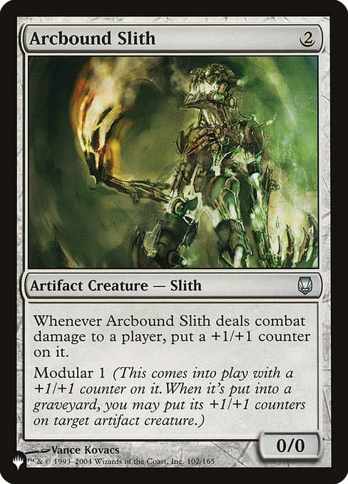 Arcbound Slith from The List (Uncommon)