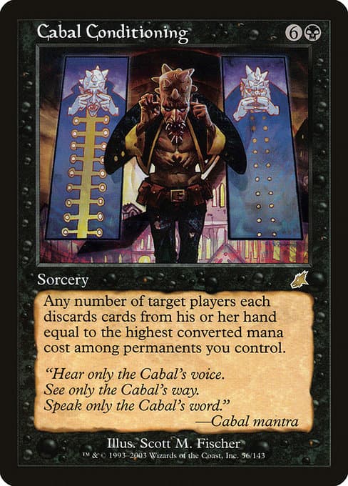 Cabal Conditioning from Scourge (Rare)