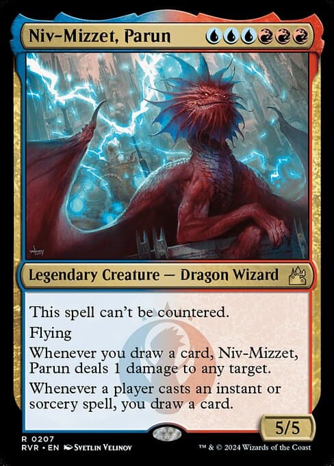 Niv-Mizzet, Parun from Ravnica Remastered (Rare)