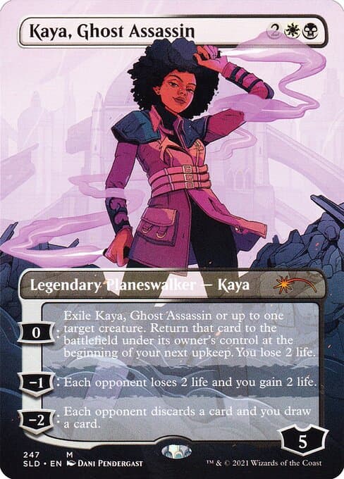 Kaya, Ghost Assassin from Secret Lair Drop (Mythic)
