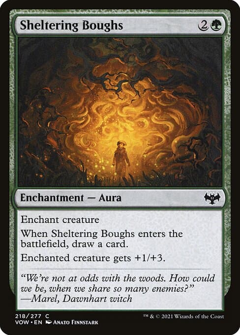 Sheltering Boughs from Innistrad: Crimson Vow (Common)