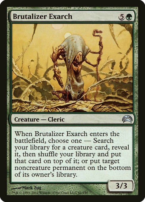 Brutalizer Exarch from Planechase 2012 (Uncommon)