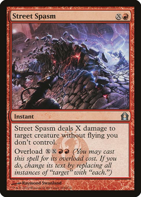 Street Spasm from Return to Ravnica (Uncommon)