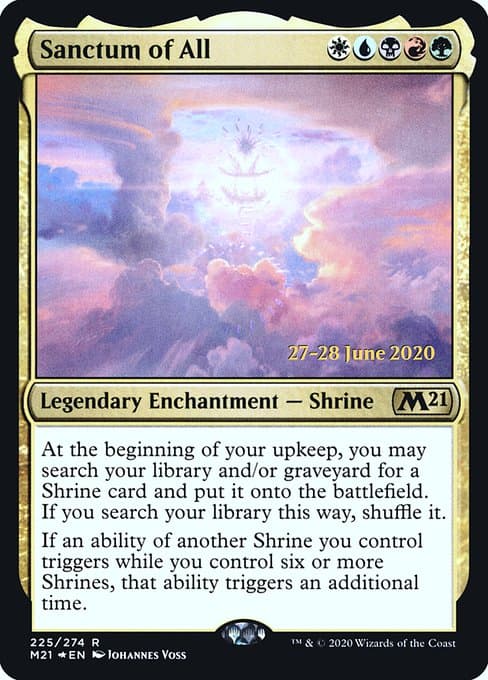 Sanctum of All from Core Set 2021 Promos (Rare)