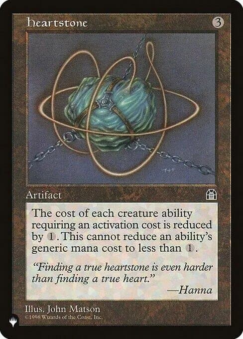 Heartstone from The List (Uncommon)