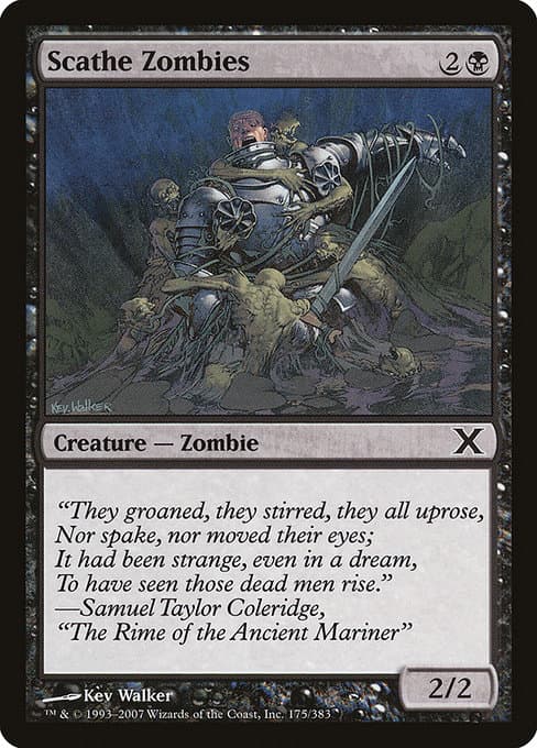 Scathe Zombies from Tenth Edition (Common)