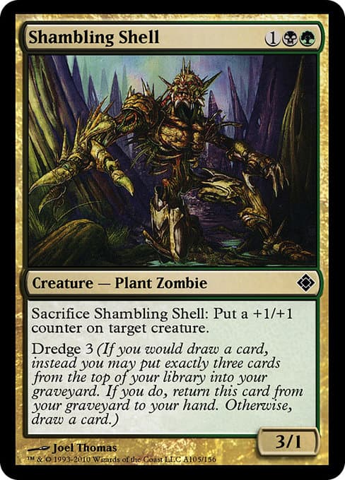 Shambling Shell from Magic Online Theme Decks (Common)