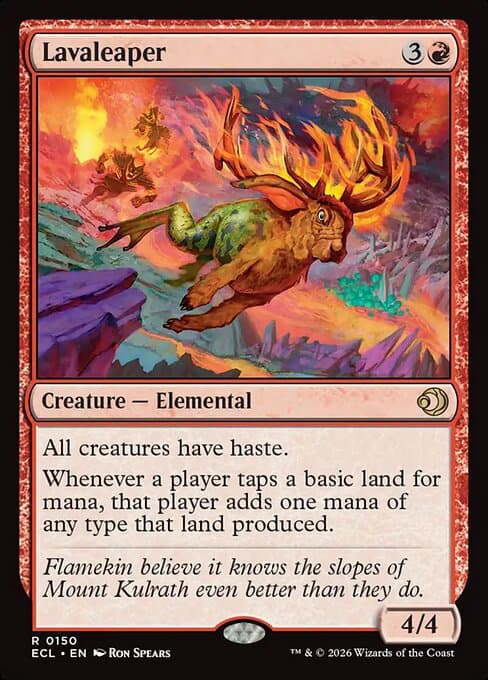 Lavaleaper from Lorwyn Eclipsed (Rare)