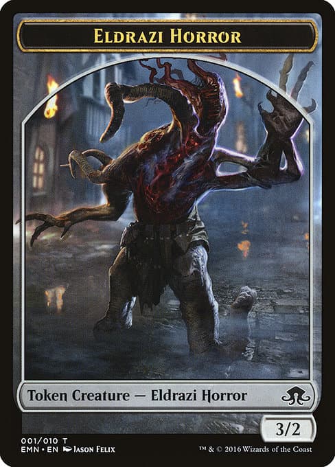 Eldrazi Horror from Eldritch Moon Tokens (Common)