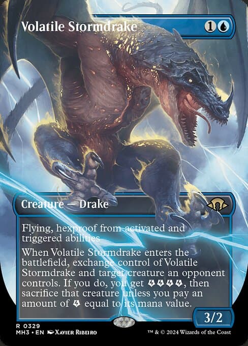Volatile Stormdrake from Modern Horizons 3 (Rare)