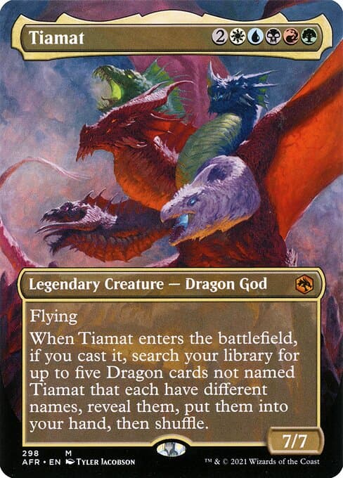 Tiamat from Adventures in the Forgotten Realms (Mythic)