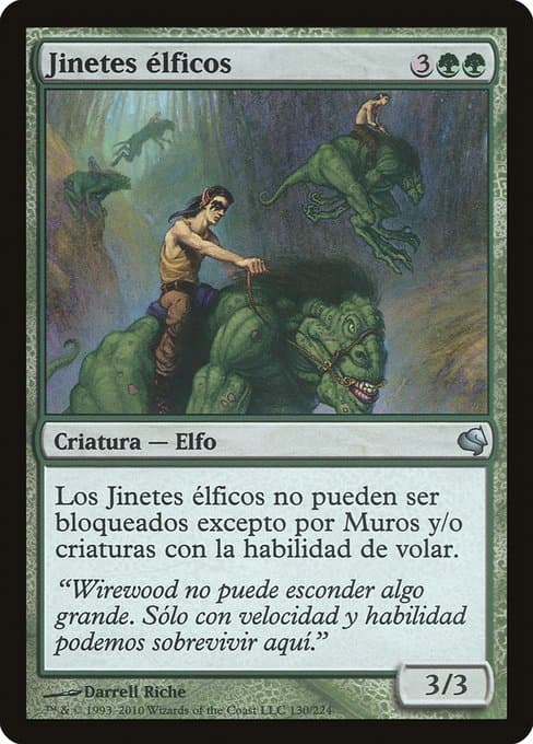 Elven Riders from Salvat 2011 (Uncommon)