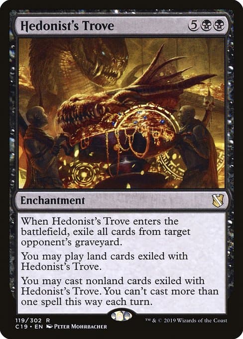 Hedonist's Trove from Commander 2019 (Rare)