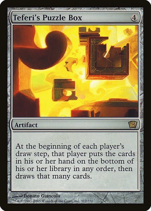 Teferi's Puzzle Box from Ninth Edition (Rare)
