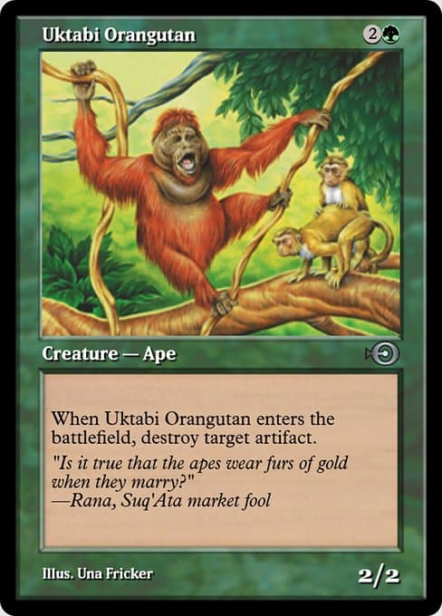 Uktabi Orangutan from Magic Online Promos (Uncommon)