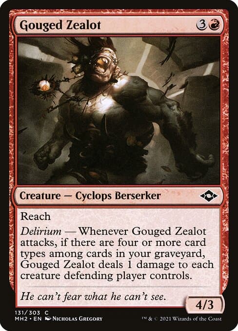 Gouged Zealot (Common)