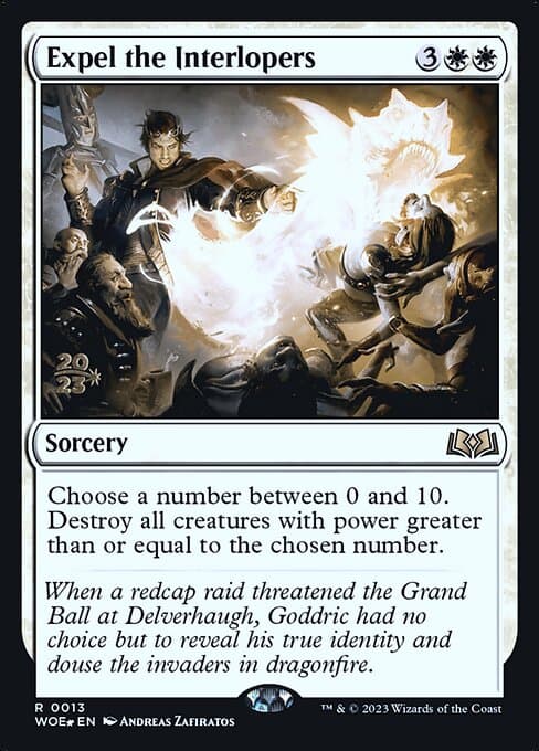 Expel the Interlopers from Wilds of Eldraine Promos (Rare)