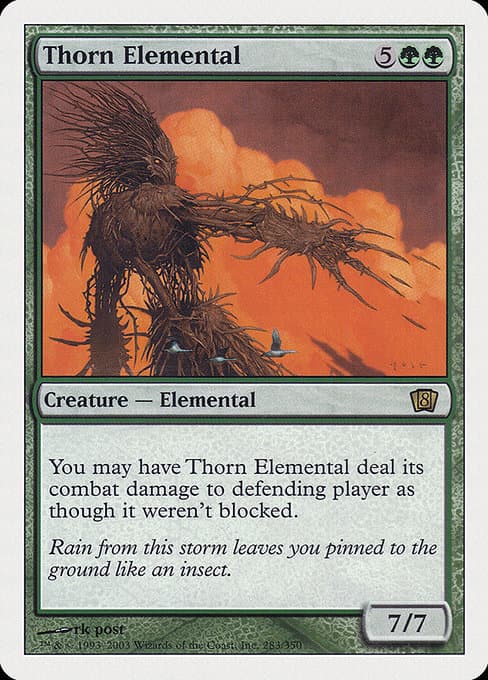 Thorn Elemental from Eighth Edition (Rare)