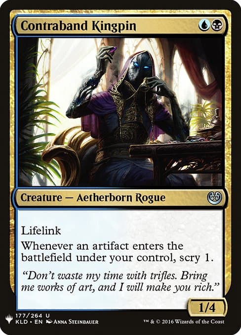 Contraband Kingpin from The List (Uncommon)